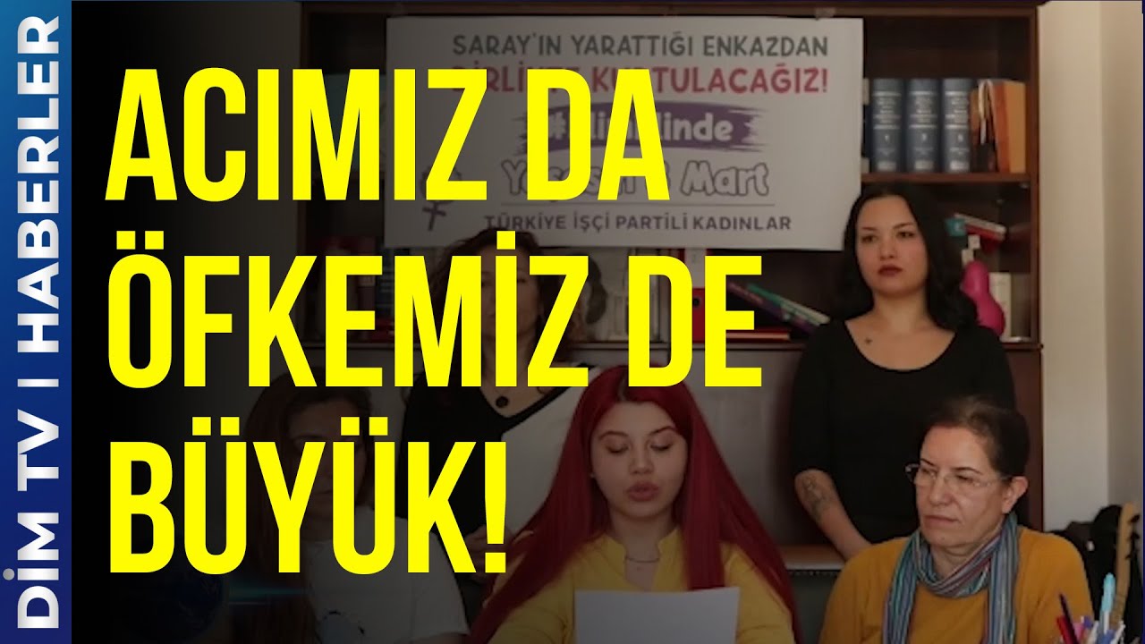 Türkiye İşçi Partisi Alanya: “Acımız da öfkemiz de büyük!” – DİM TV