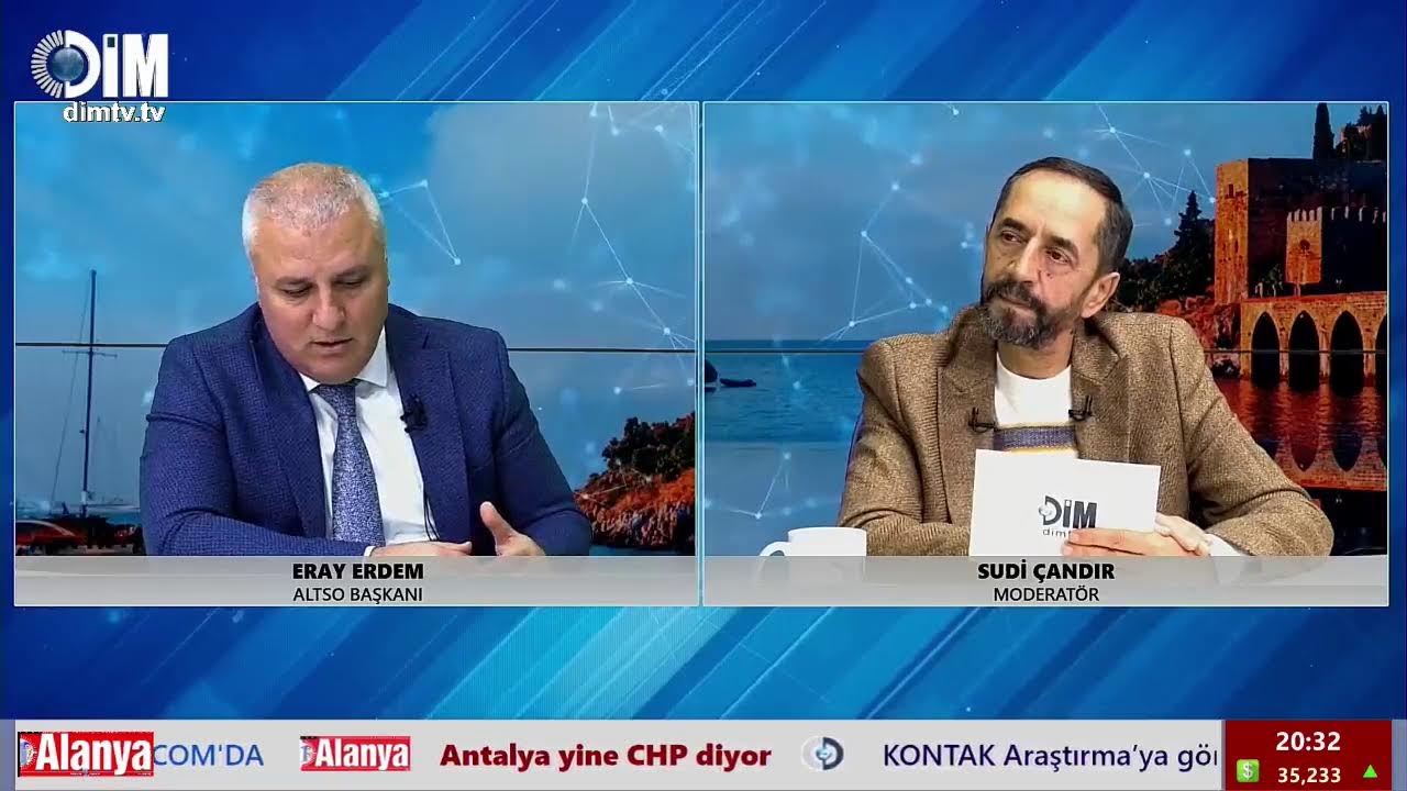 ALANYA TİCARETİNİN 2024 KARNESİ VE 2025 YILINDAN BEKLENTİLER! KONUĞUMUZ ALTSO BAŞKANI ERAY ERDEM