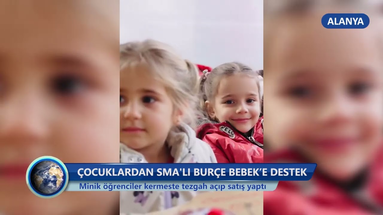 Çocuklardan SMA’lı Burçe Bebek’e Destek -Dim TV Haberler