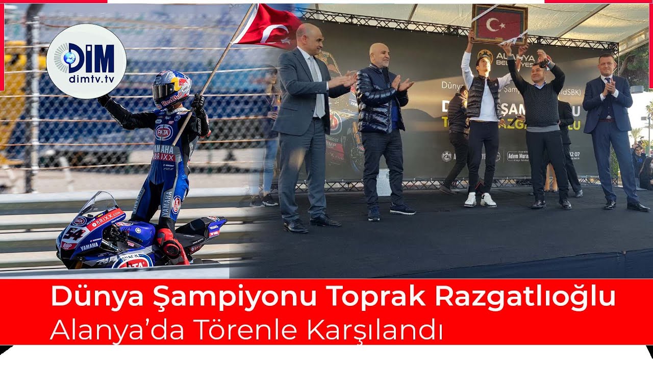 DÜNYA ŞAMPİYONU’NA MUHTEŞEM KARŞILAMA ‘Ben değil biz şampiyon olduk’