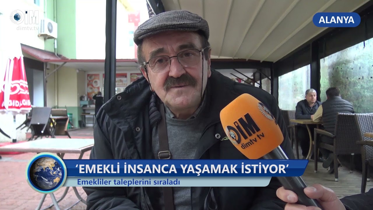 ‘EMEKLİ İNSANCA YAŞAMAK İSTİYOR’ I Emekliler taleplerini sıraladı