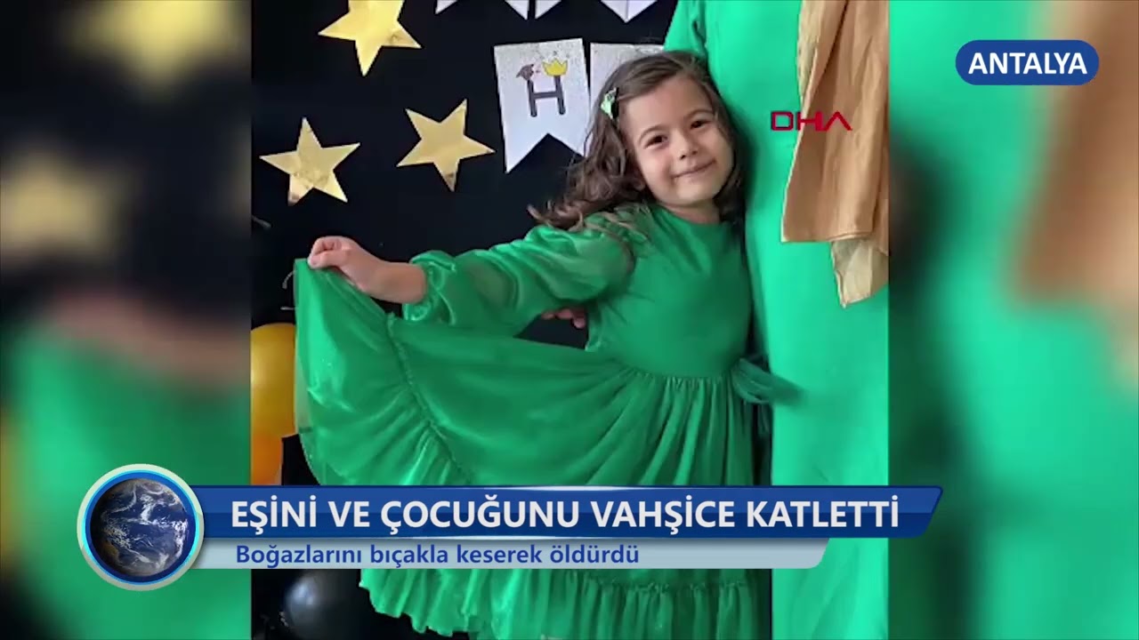 EŞİNİ VE ÇOCUĞUNU VAHŞİCE KATLETTİ